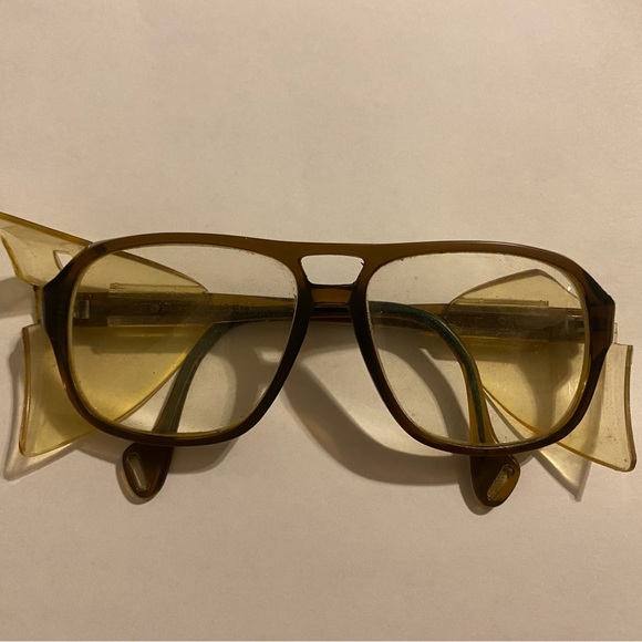 titmus Other - Vintage Titmus Brown Safety Glasses